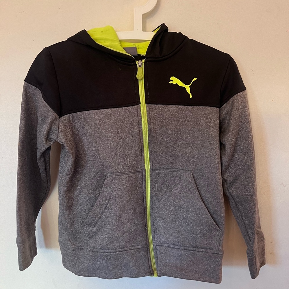 Puma track jacket boys size 8